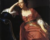 约翰 辛格顿 科普利 : Mrs. Thomas Gage (Margaret Kemble)